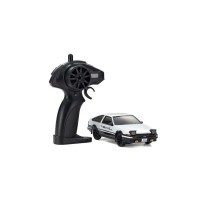 Kyosho First Mini-Z 1:28 Initial-D Toyota Sprinter Trueno AE86 WH/BK K.66601A