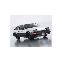 Kyosho First Mini-Z 1:28 Initial-D Toyota Sprinter Trueno AE86 WH/BK K.66601A
