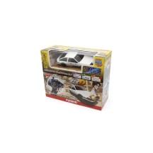 Kyosho First Mini-Z 1:28 Initial-D Toyota Sprinter Trueno AE86 WH/BK K.66601A