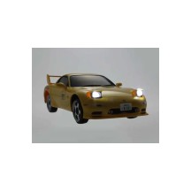 Kyosho First Mini-Z 1:28 Initial-D Mazda RX-7 FD3S YE K.66603A