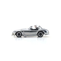 Kyosho First Mini-Z 1:28 Shelby Cobra 427 S/C Chrome K.66610C
