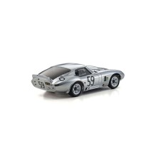 Kyosho First Mini-Z 1:28 Shelby Cobra Daytona Chrome K.66611C