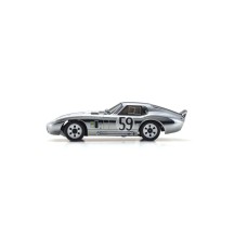 Kyosho First Mini-Z 1:28 Shelby Cobra Daytona Chrome K.66611C