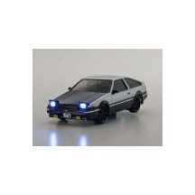 Kyosho First Mini-Z 1:28 Toyota Sprinter Trueno AE86 WH/BK K.66612A