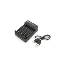 Cargador Speed House Mini-Z USB de 2 canales AA y AAA Kyosho K.72211