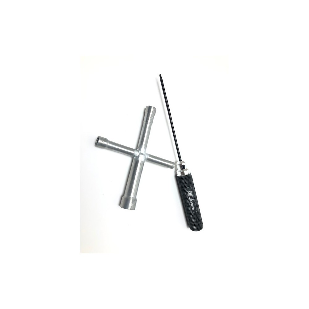 Set de herramientas SP Promo llave hexagonal 2.0 y llave de tubo Kyosho K.80165Z Set de herramientas SP Promo llave hexagonal 2.0 y llave de tubo Kyosho K.80165Z