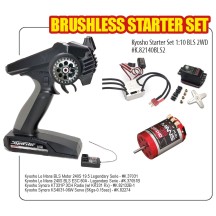 Pack iniciación BLS 2WD 1:10 Kyosho K.82140BLS2