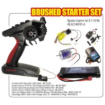 Kyosho Starter Set A 1:10 (KT231-70703-82245-HD3001-Batt-Charg (EU) K.82140FVS-A