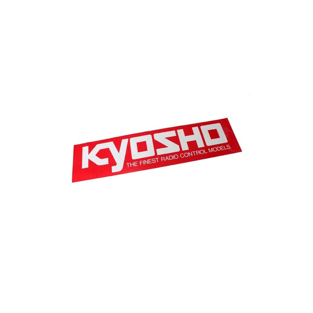 Pegatina logo S 106x35 mm Kyosho K.87002 Pegatina logo S 106x35 mm Kyosho K.87002