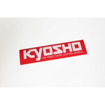 Pegatina logo M 290x72 mm Kyosho K.87003