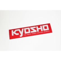 Pegatina logo L 360x90 mm Kyosho K.87004