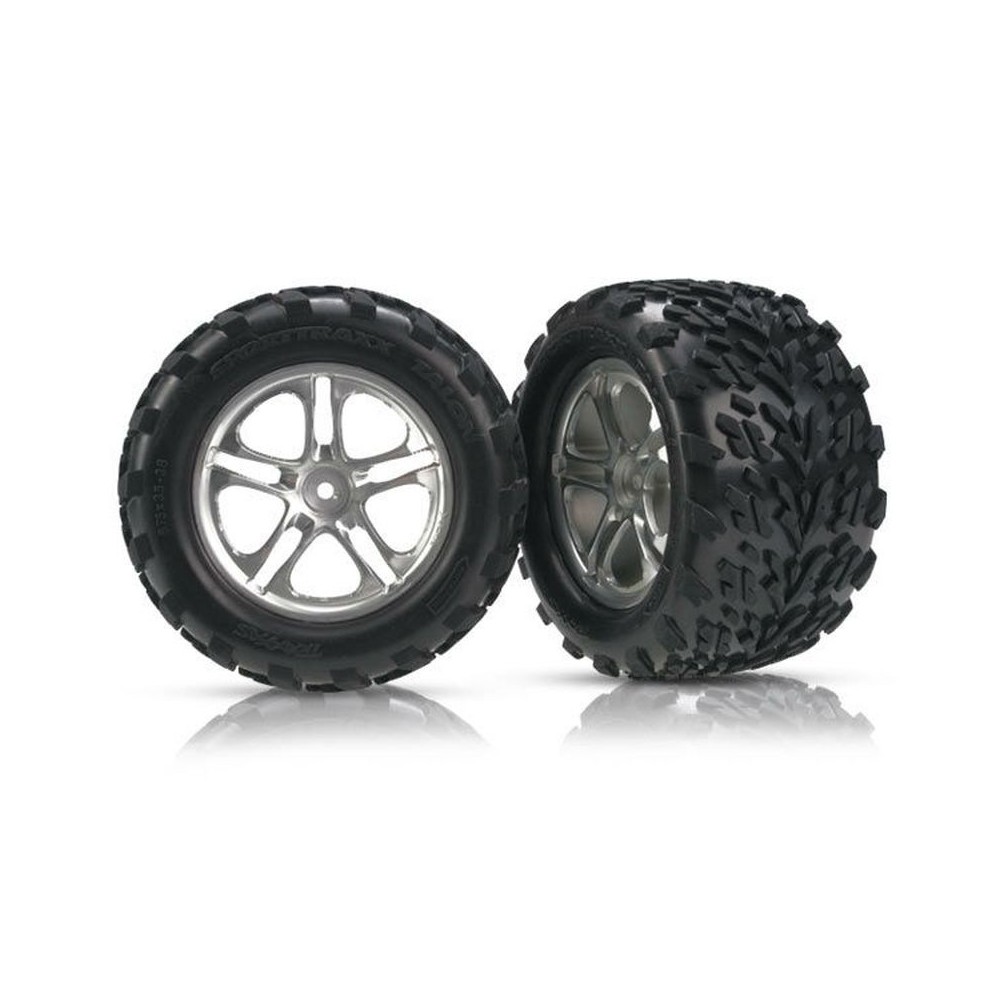 Ruedas montadas satinadas partidas blancas Traxxas TRX5174A Ruedas montadas satinadas partidas blancas Traxxas TRX5174A
