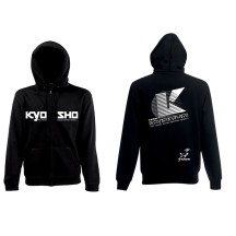 Kyosho Sudadera Capucha con cremallera 2022 Negra - 3XL K.88025-3XL