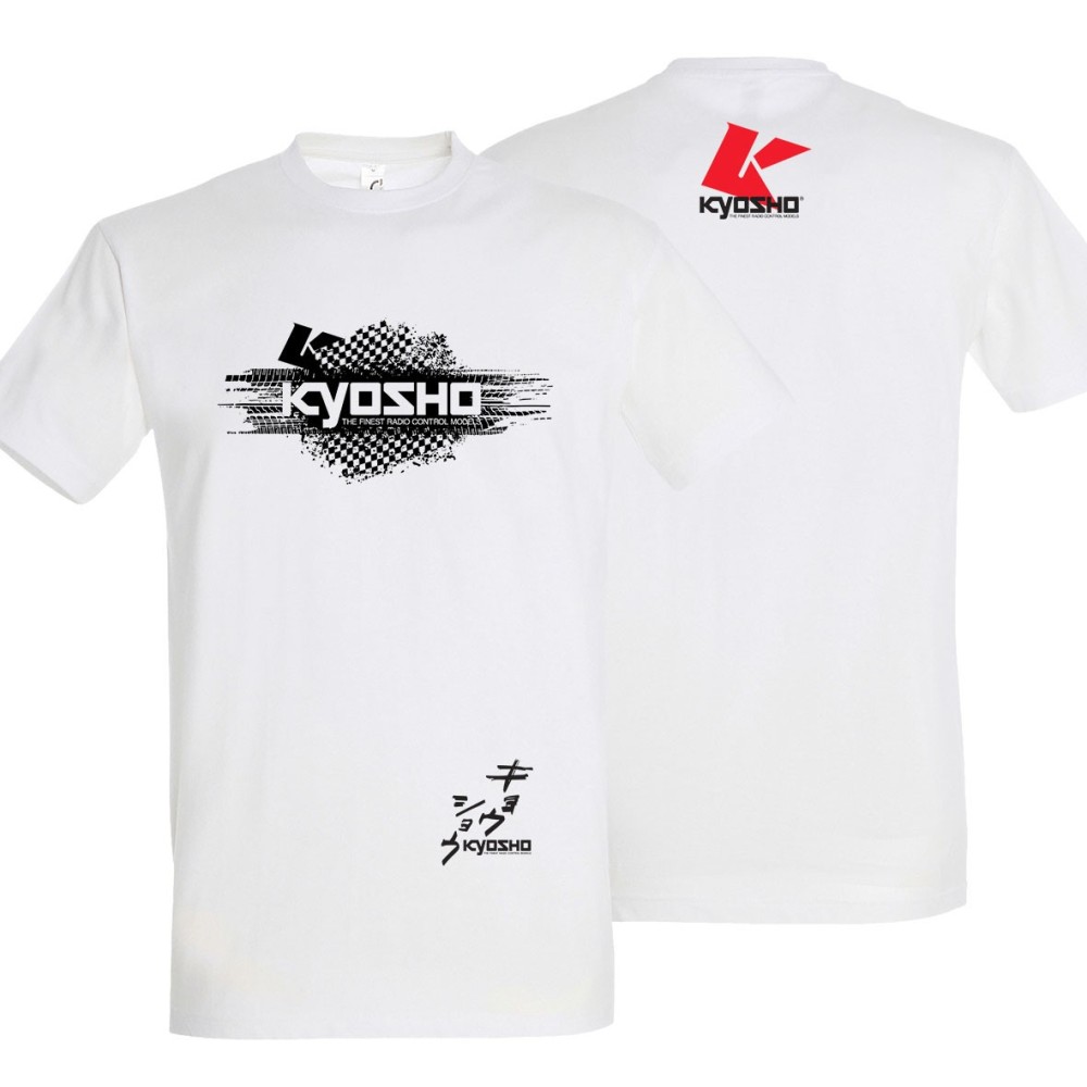 Camiseta K23 blanca tamaño XXL Kyosho K.88028-XXL