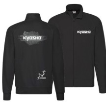 Kyosho Sudadera con cremallera K23 Negra - XL K.88030-XL