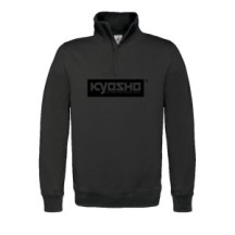 Kyosho Sudadera con cremallera K24 Negra - XL K.88241-XL
