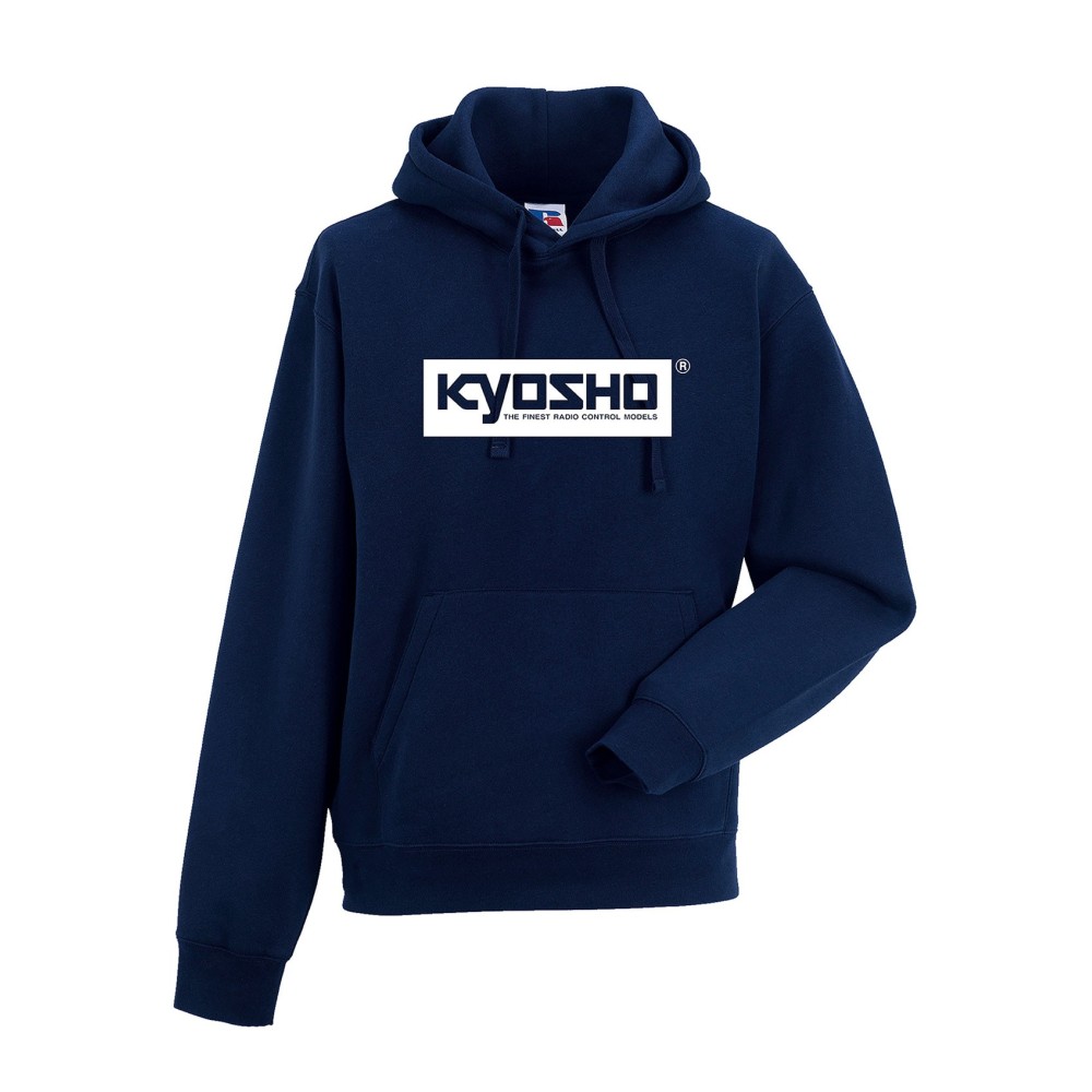 Sudadera con capucha azul marino K24 talla XXL Kyosho K.88243-XXL