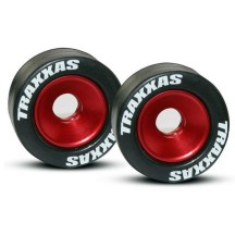 Traxxas Wheels aluminum (red-anodized) (2) 5x8mm ball bearings (4) TRX5186