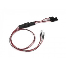 Unidad de luz LED 5 mm roja 2 bombillas Kyosho K.97054-2R-B