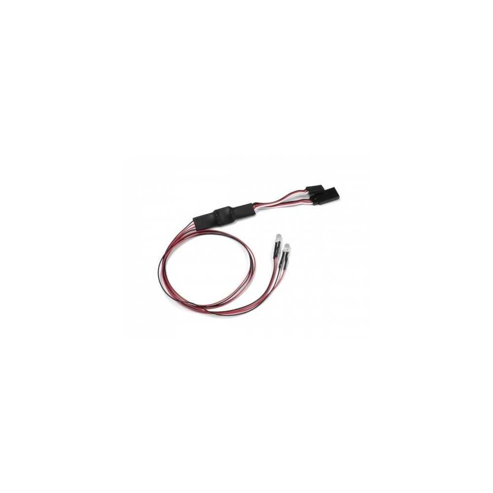 Unidad de luz LED 5 mm roja 2 bombillas Kyosho K.97054-2R-B Unidad de luz LED 5 mm roja 2 bombillas Kyosho K.97054-2R-B
