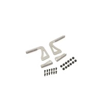 Soporte de alerón 1:10 tipo acero inoxidable Type-R Kyosho K.97057
