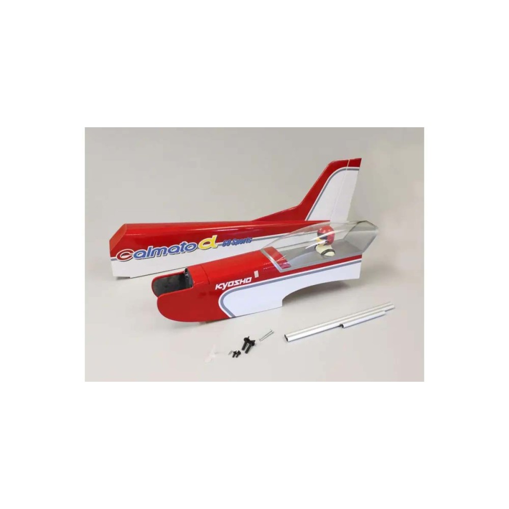 Fuselaje rojo Calmato Alpha 60 Sports Kyosho K.A1236-12R Fuselaje rojo Calmato Alpha 60 Sports Kyosho K.A1236-12R