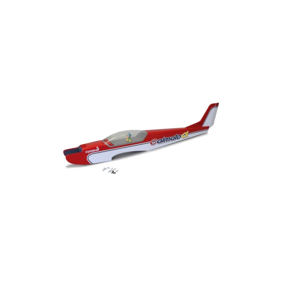 Fuselaje rojo Calmato Alpha 40 Sports Kyosho Fuselaje rojo Calmato Alpha 40 Sports Kyosho