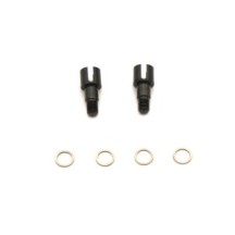 Ejes des rueda delantera Kyosho EP Fantom 4WD (2) K.EF213