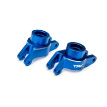 Portamanguetas eje stub azul Traxxas TRX10252