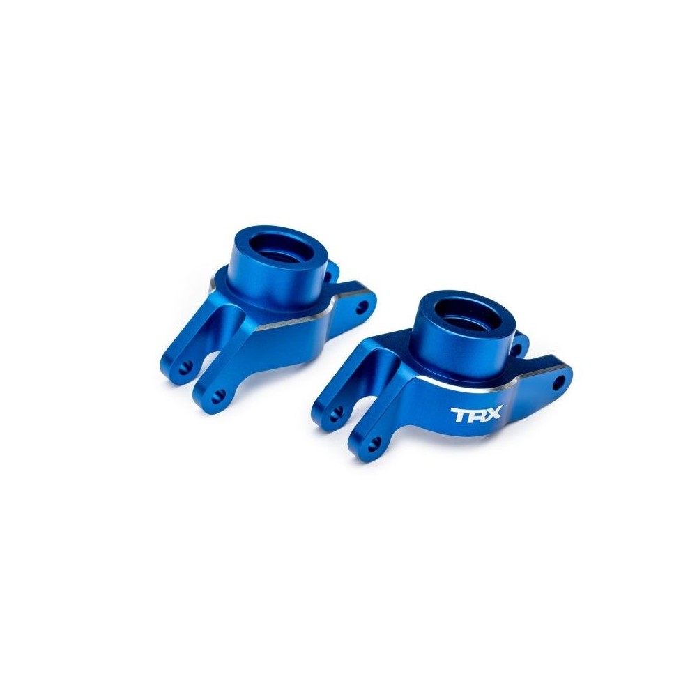 Portamanguetas eje stub azul Traxxas TRX10252
