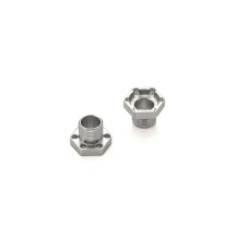 Pernos rueda diferencial 6 mm plateado Kyosho Plasma Fantom (2)