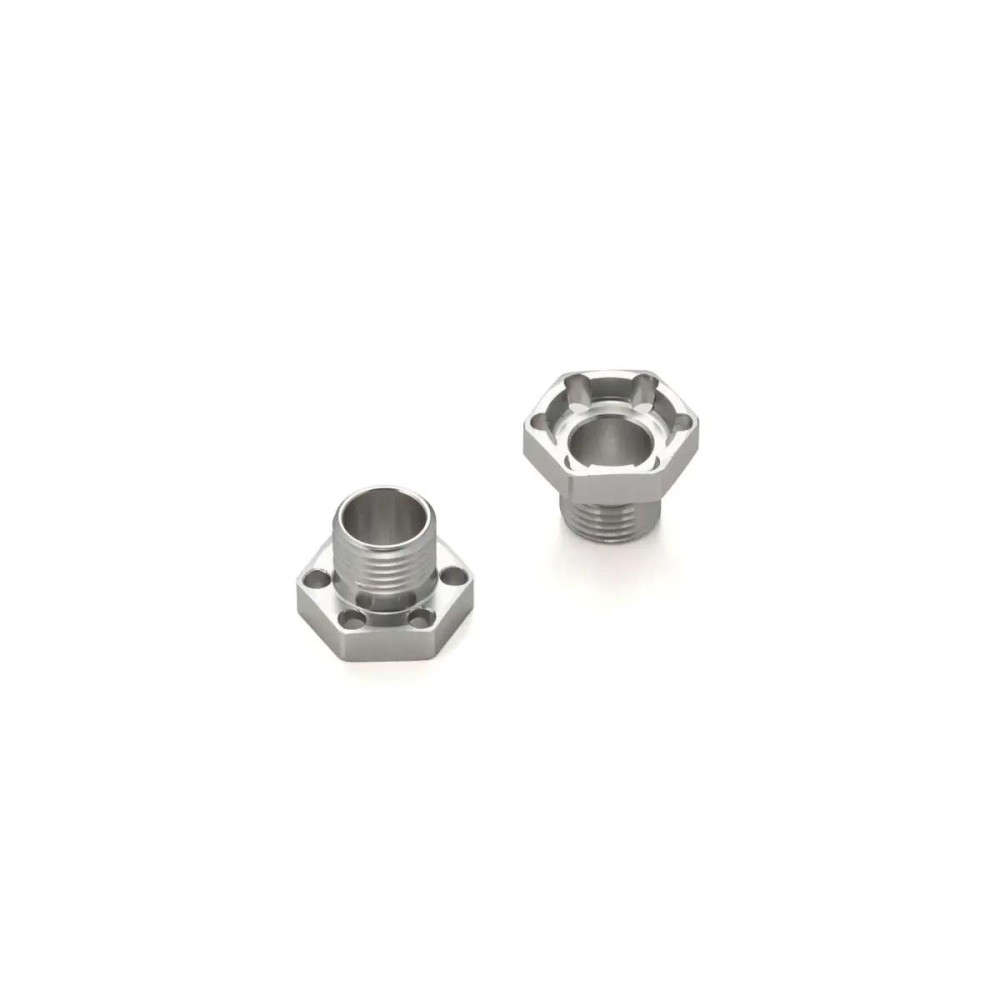 Pernos rueda diferencial 6 mm plateado Kyosho Plasma Fantom (2)