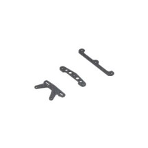 Juego de refuerzos traseros Kyosho EP Plazma MK3 - Carbon K.EFW018
