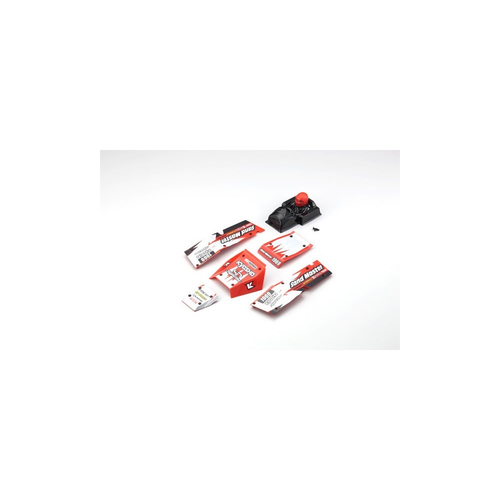 Carrocería rojo SandMaster 1/10 K.EZ005R Carrocería rojo SandMaster 1/10 K.EZ005R