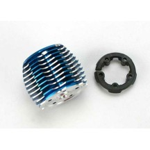 Cabeza refrigeración PowerTune aluminio azul Traxxas