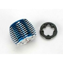 Cabeza de refrigeración PowerTune aluminio anodizado azul Traxxas TRX5237
