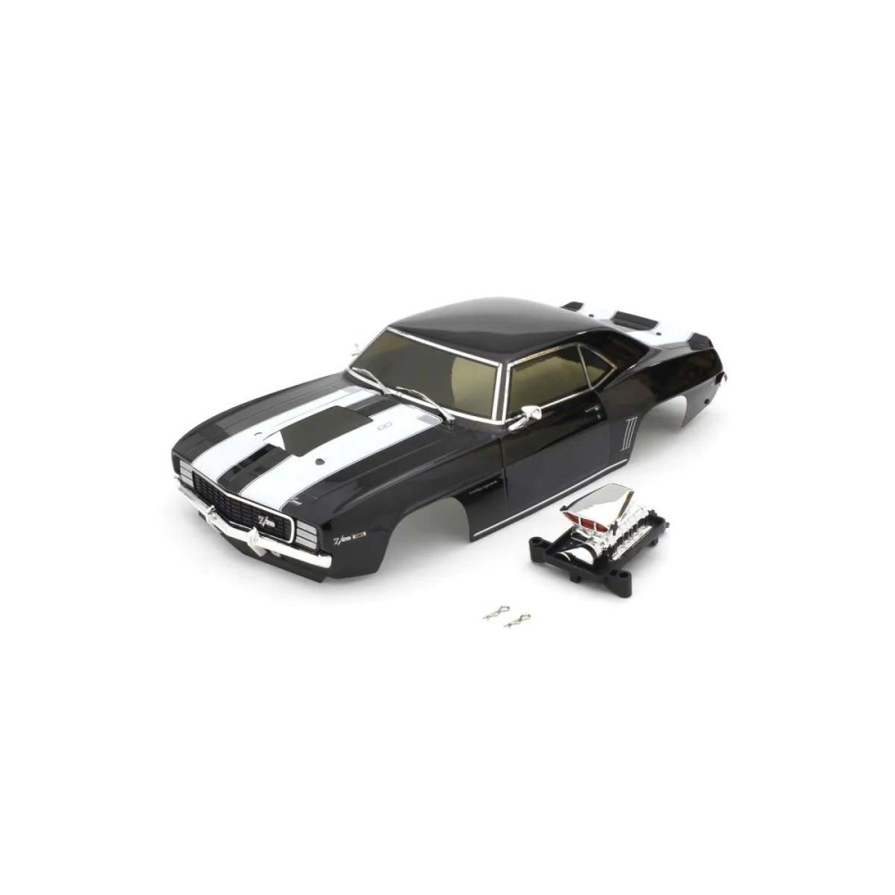 Carrocería Camaro Z28 1969 negro sobrealimentado Fazer VE Kyosho K.FAB608BK Carrocería Camaro Z28 1969 negro sobrealimentado Fazer VE Kyosho K.FAB608BK