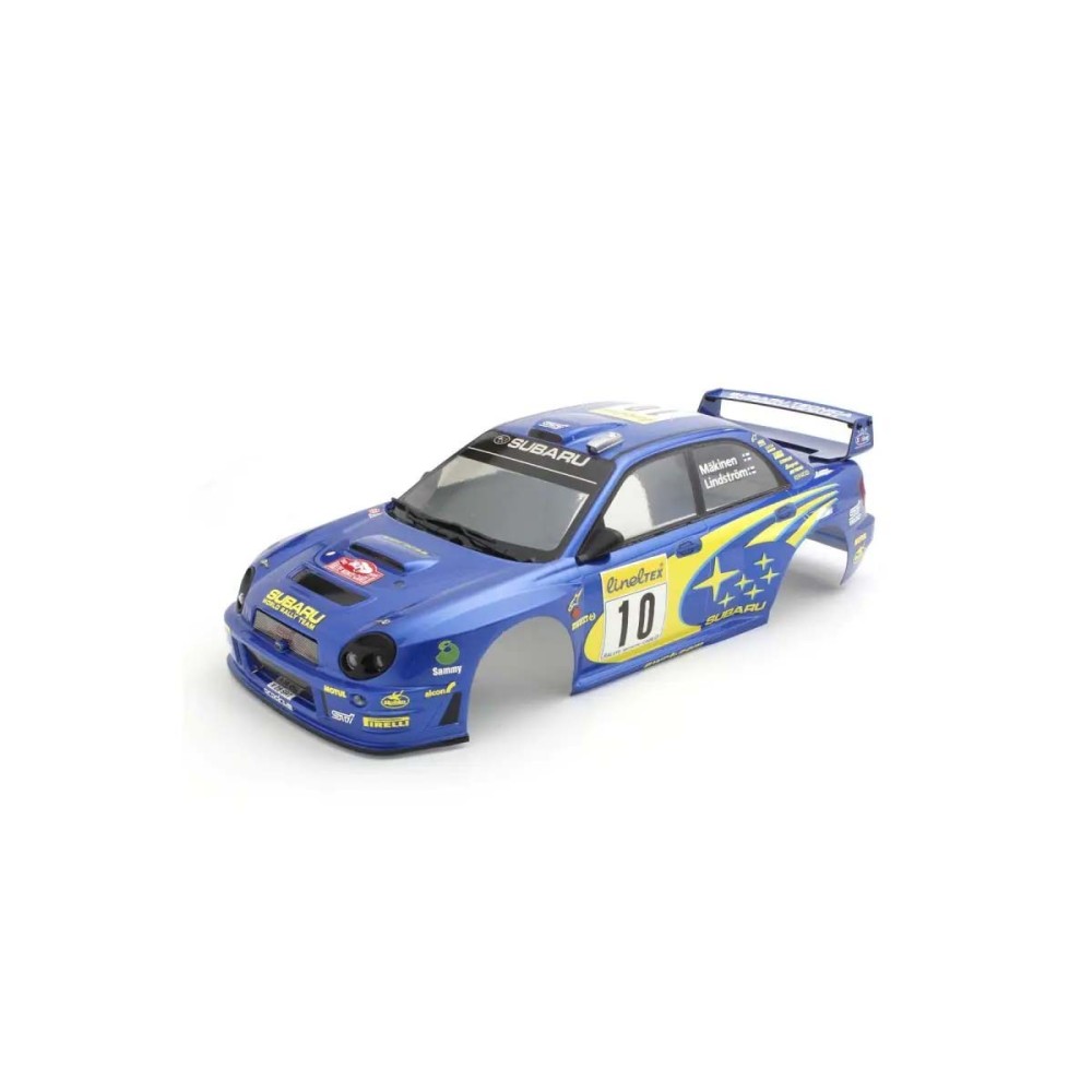 Carrocería Subaru Impreza WRC 2002 azul Kyosho Fazer Carrocería Subaru Impreza WRC 2002 azul Kyosho Fazer