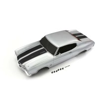 Carroceria Fazer FZ02L 1:10 Chevy Chevelle R SS 454 LS6 - Silver K.FAB702SB