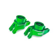 Portamanguetas eje stub verde Traxxas TRX10252