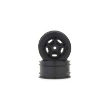 Llantas Rostyle negras 1/10 Kyosho