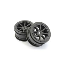 Llantas 1:10 Kyosho M8S Watanabe Black Metallic (2) K.FAH706BK