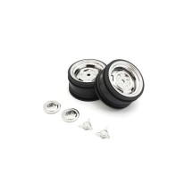 Llantas Classic Rally pulidas 1/10 Kyosho