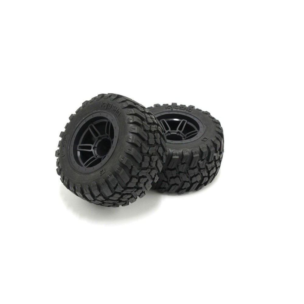 Ruedas montadas pegadas Rage 2.0 1/10 Kyosho Ruedas montadas pegadas Rage 2.0 1/10 Kyosho