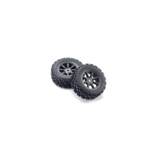 Neumaticos Vintage Rally Tires 1:10 Kyosho Fazer FZ02-R (2) K.FATH709BKM