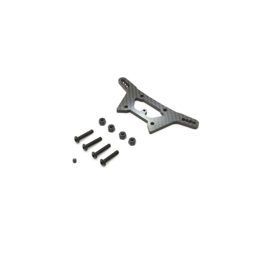 Soporte amortiguador delantero rally carbono