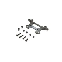 Soporte amortiguador trasero rally carbono