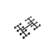 Travesanos de porta manguetas traseras Kyosho Inferno MP10 K.IF613HB-01B