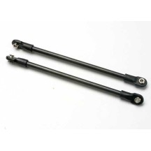 Barras de empuje de acero negras con rótulas montadas, para balancines progresivos 3 Traxxas TRX5319