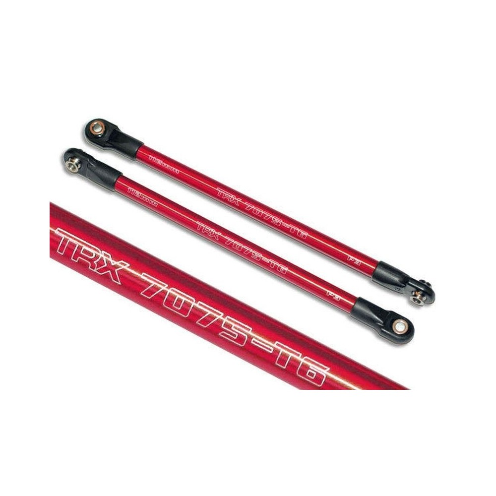 Traxxas Push rod (aluminum red) (assembled with rod ends) (2) TRX5319X Traxxas Push rod (aluminum red) (assembled with rod ends) (2) TRX5319X